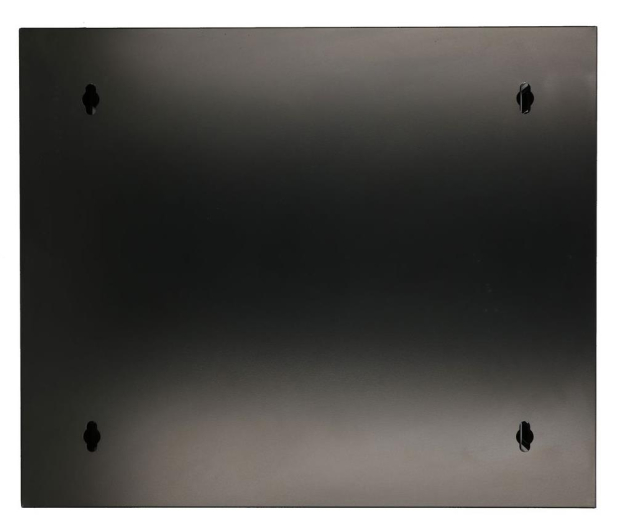 Extralink Szafka wisząca rack 9U 600x600 czarna dwusekcyjna EX.12943 - 489357 - zdjęcie 8